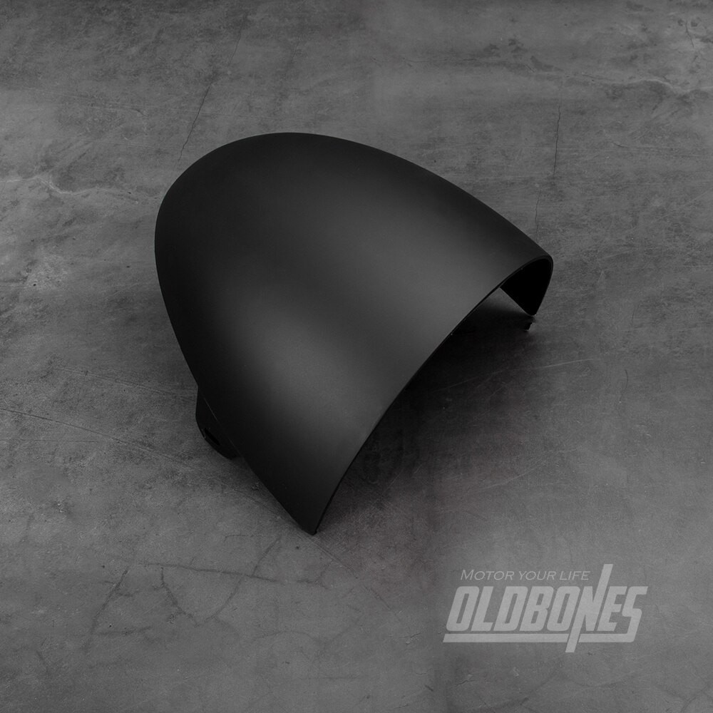 MOTO4U Universal Cafe Racer Matte Motorcycle ABS Rear Seat Cowl Cover For Compartment Seat ABS plastic hump rear cover