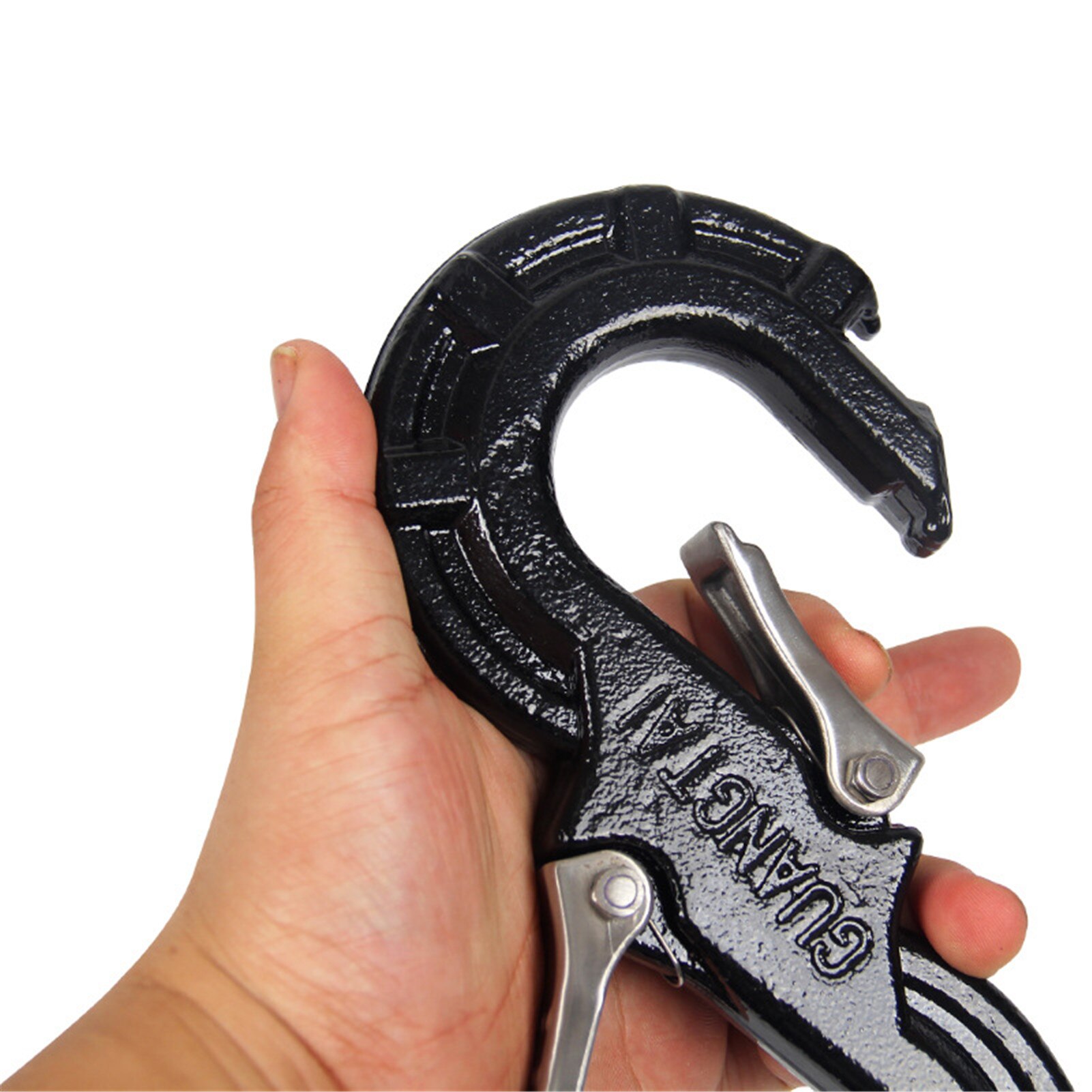 8-15T Car Off-road Trailer Hook Rescue Trailer S Hook For Car SUV Off-road Truck Car Tow Cable The Forged Hook Car Rescue Tools