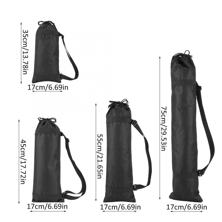 Kamera stativ lys stativ bag bærbar sammenleggbar utendørs polstret stropp stativ monopod mikrofon paraply bæreveske stativ veske