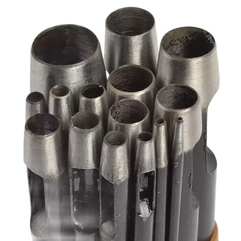 Hollow Hole Punch Tool Heavy Duty Wood Leather Plastic Belt DIY Craft 1mm 2mm 3mm 4mm 5mm 6mm 7mm 8mm 9mm 10mm 11mm 12mm 13mm