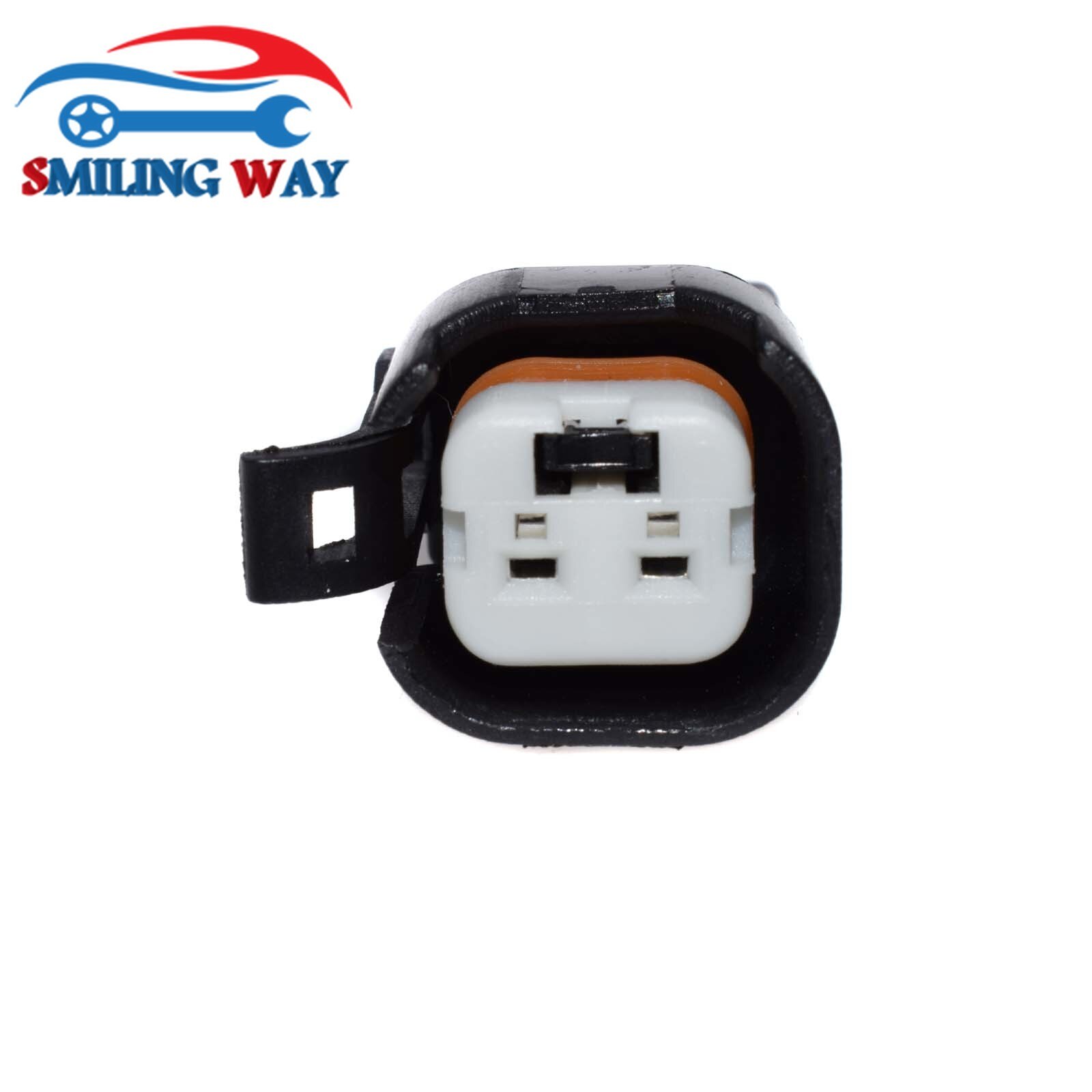 SMILING WAY# EV6 & EV14 Female to EV1 Male Fuel Injector Connector Adapters Harness Plug Universal