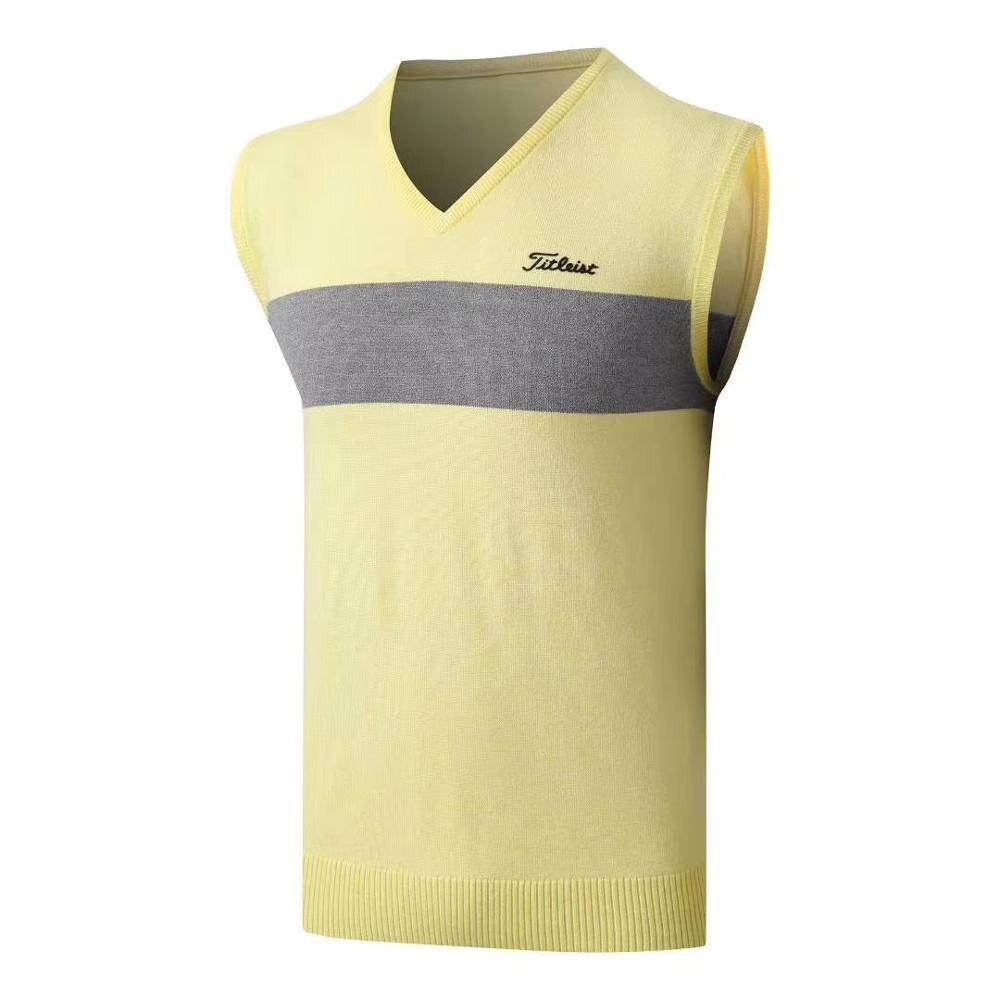 Herresport ermeløs Vest golf genser Vest 3 farger golf klær fritid golf