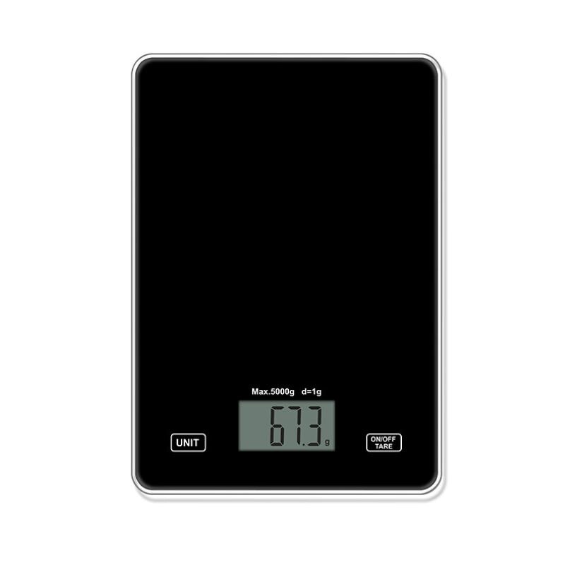 Household High-precision Electronic Scales, Kitchen Scales For Baking, Weighing Medicinal Foods (without Batteries): Light Grey