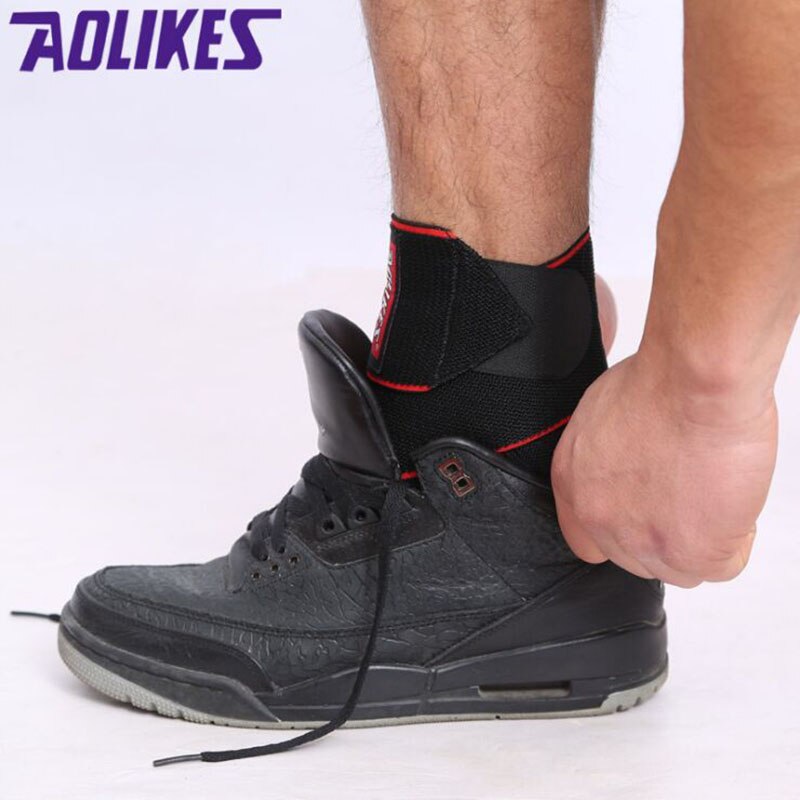 Tobillera deportiva antideslizante, Protector de tobillo, Protector elástico ajustable, soporte para fútbol, baloncesto, Running, tobillera