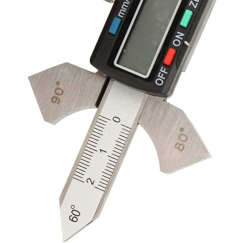 Digital Welding Gauge,20mm Digital Welding Gauge Weld Seam Fillet Inspection Metric Inch Gauge