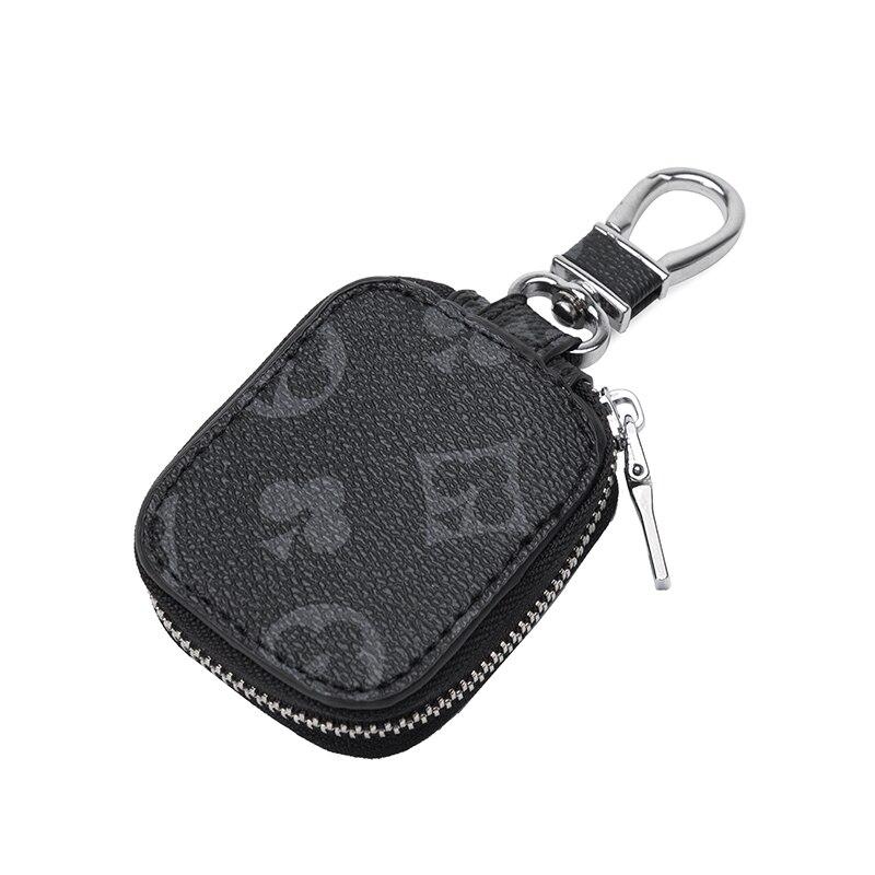 Kleine Anhänger Tasche Druck Schachbrett Kopfhörer Lagerung Tasche Kopfhörer Abdeckung Männer und Frauen Auto Schlüsselbund Taille Schlüssel Tasche