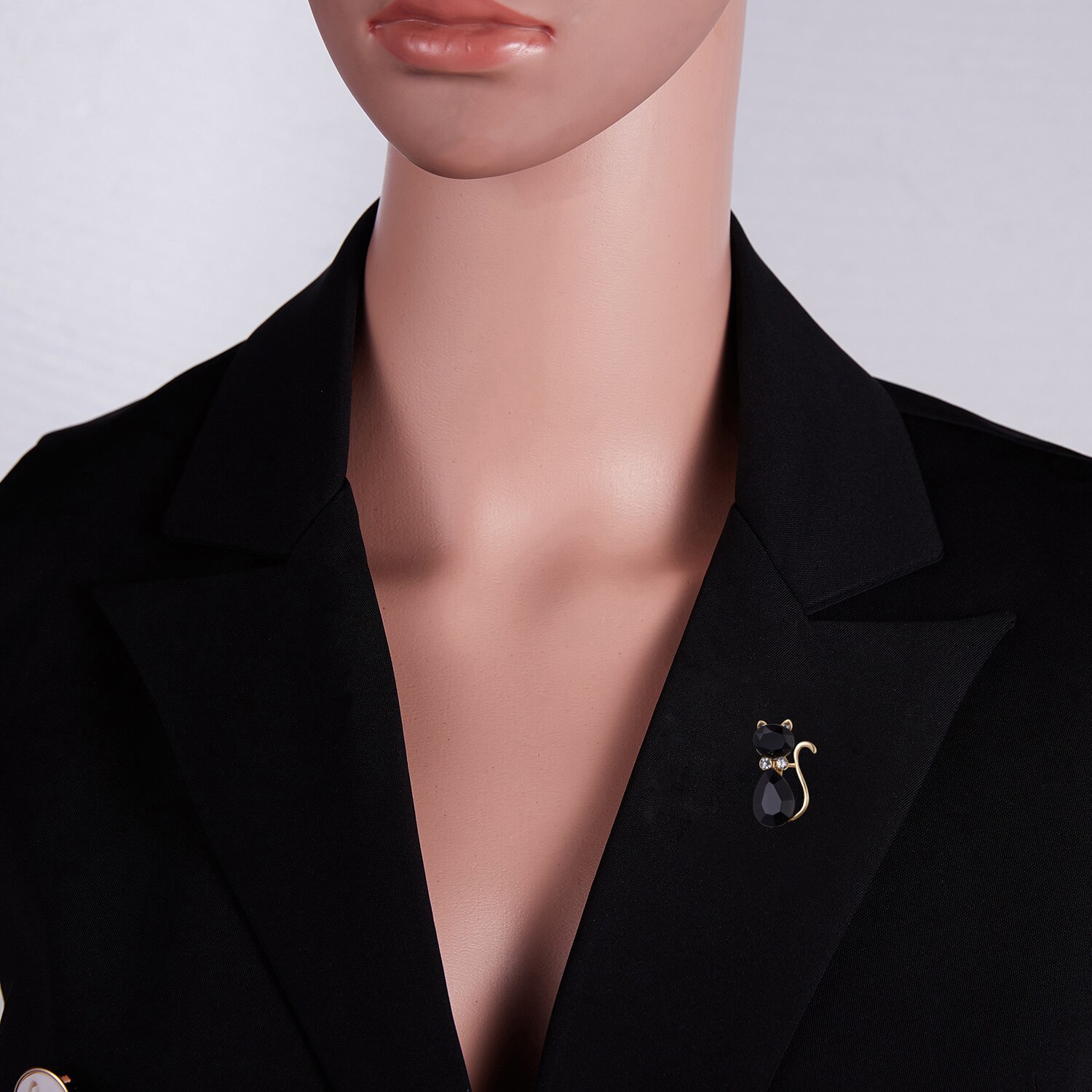Rinhoo Leuke Kristal Kleine Broche Gitaar Strik Zeester Bee Vlinder Kat Olifant Hart Dier Insect Reversspeldjes Badge Sieraden