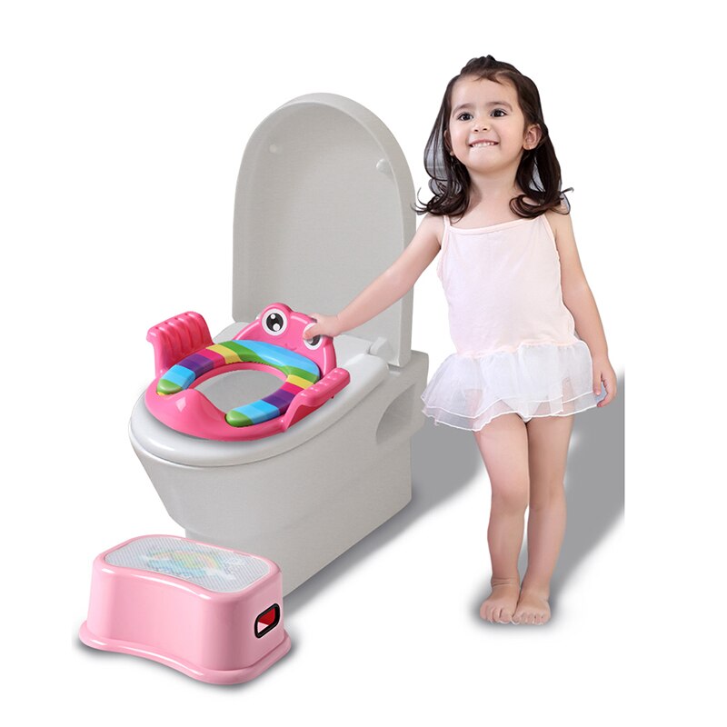 Children'S Toilet Seat Toilet Potty Training Cartoon Aid Baby Seat Washer Men And Women Baby Seat Ring