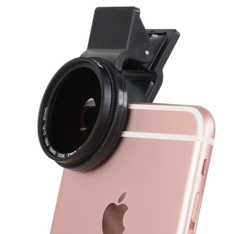 ZOMEI 37MM Phone Camera Circular Polarizer CPL Lens for iPhone 7 6S Plus Samsung Galaxy Huawei HTC Windows Android