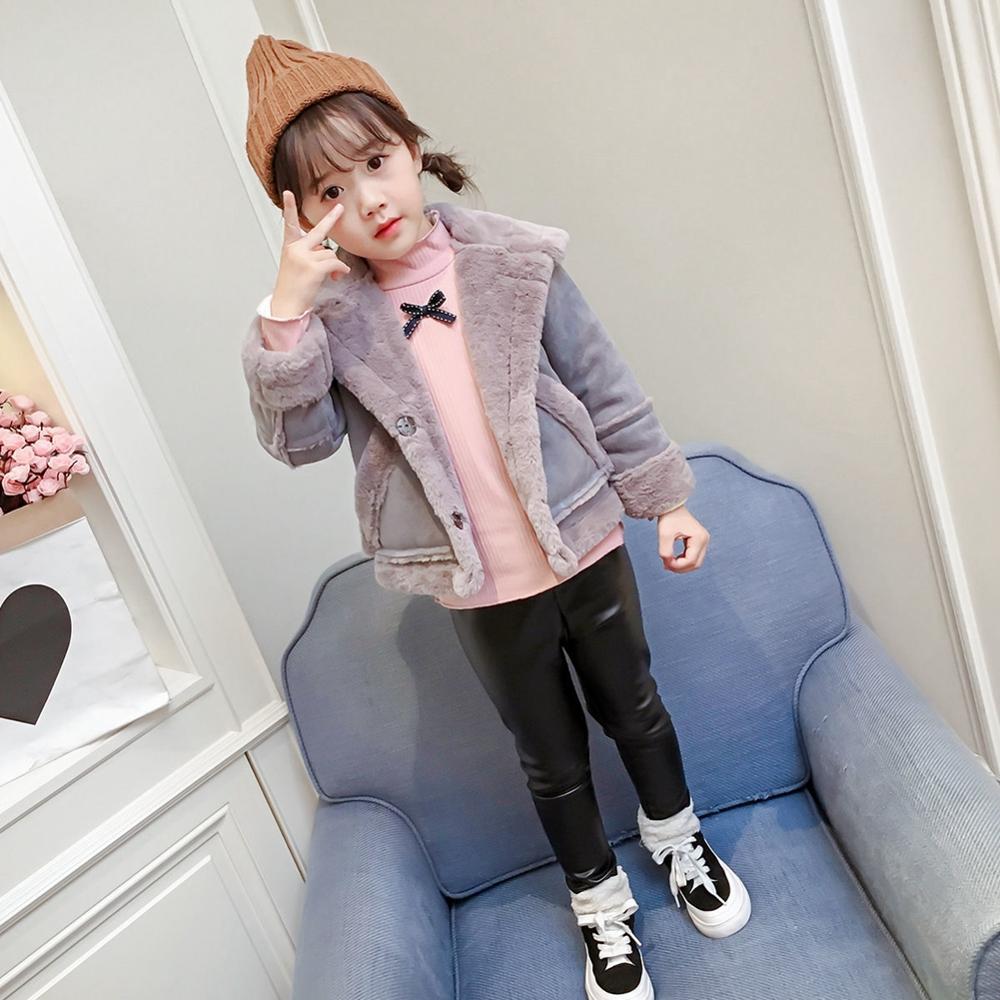 Kids Polar Fleece Jacket With Hood - Toddler & Children's Warm Winter Coat For Boys & Girls 2-9 Years