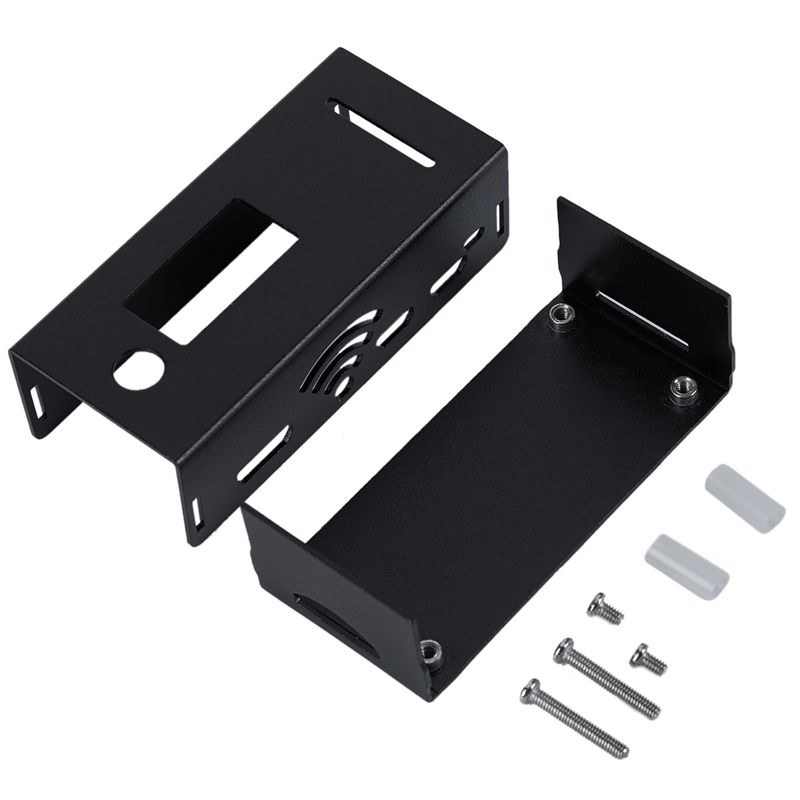 CNC Aluminum Alloy Case for Mini Station Radio Station Rainsun MMDVM Expansion Hotspot Wi-fi Voice Modem For Raspberry Pi W Ze