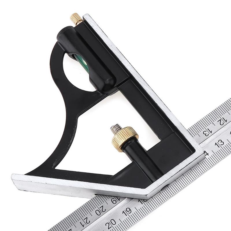 Multi Combination Square Angle 3 In1 Ruler Finder Protractor 300mm Measuring Set Tools Universal Ruler Right Angle Home Tools