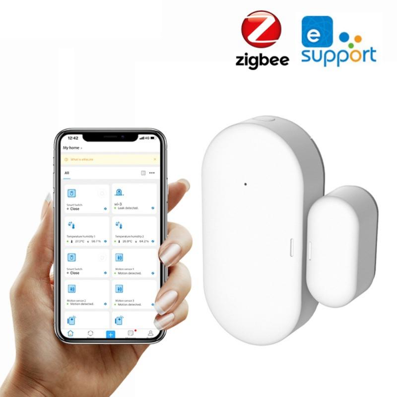 EWelink Smart Home EWelink Wireless Door And Window Sensor ZigBee Door Sensor Detector App Control Work With Zigbee Getway