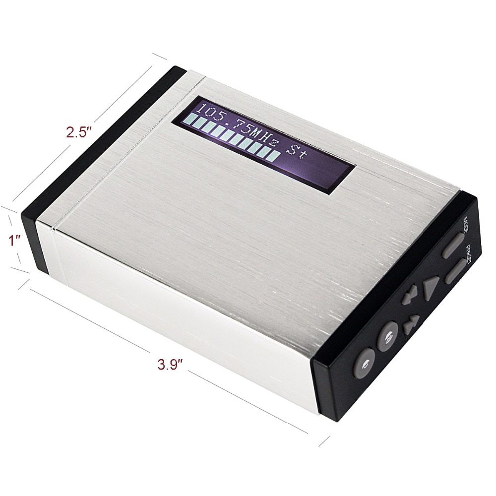 TIVDIO T-101 Portable Digital DAB+/DAB Receiver+FM Radio Pocket Receiver +Earphone Music Player Automatic Radio Stataion F9204D