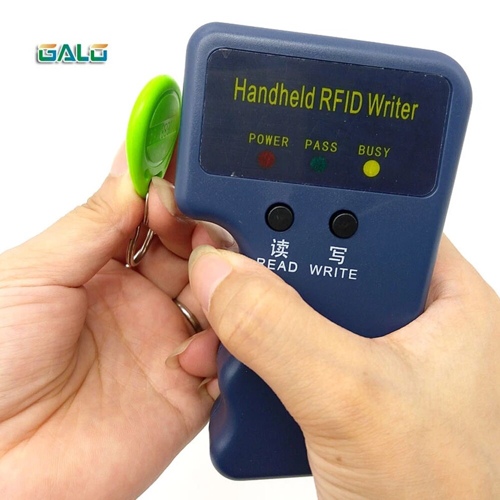 10pcs Read &amp; Writable RFID Tag 125KHz Proximity RFID Card Key Fob Access Control Smart Card Mixed colour Keyfobs Optional