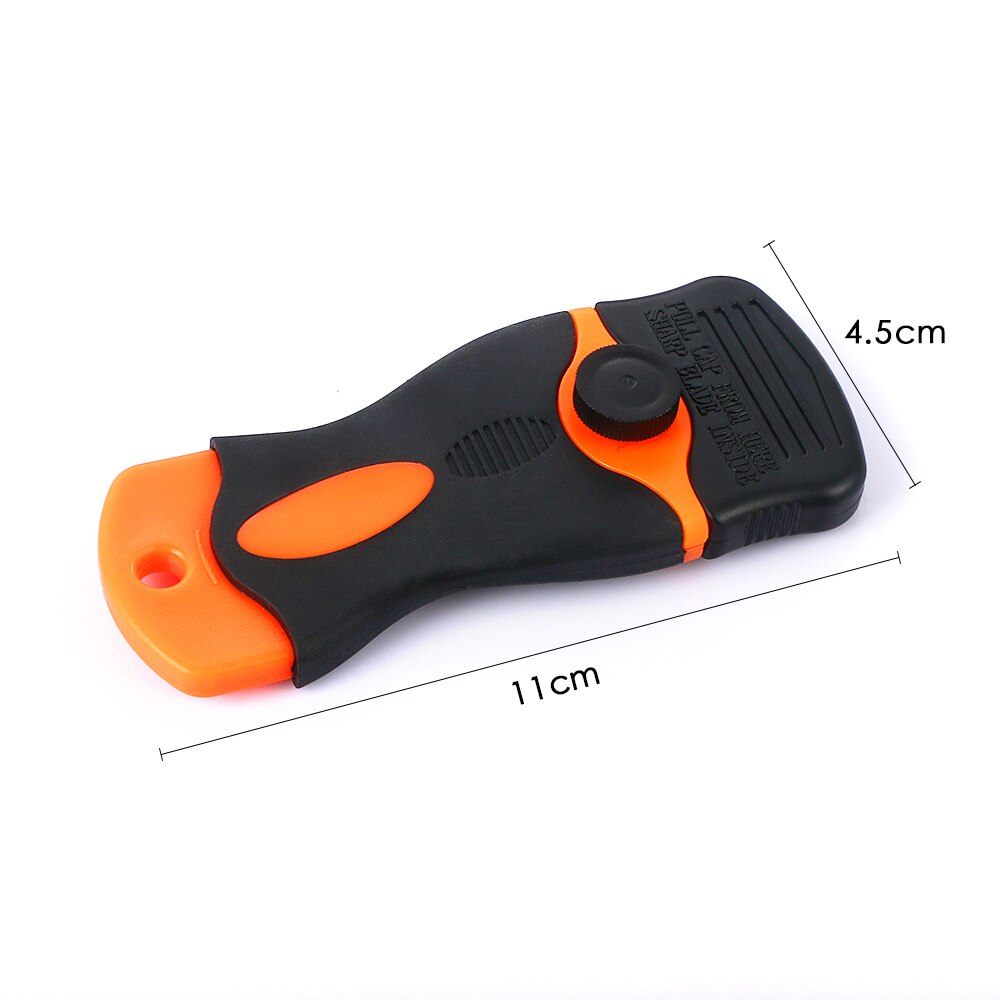 Multi Razor Scraper Steel Blades Window Tint Tool Cutter Auto Car Film Sticker Car Wrap Remover Squeegee Vinyl Cleaning Tool