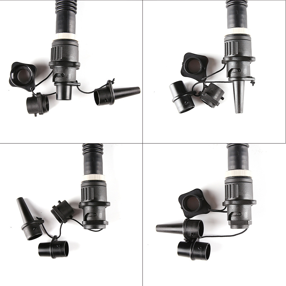 5-in-1-Luftventil-Adapter, Rudern, Gummiboot, Kanu, Kajak, Luftventil-Adapter, aufblasbarer Kompressor, Pumpenkonverter für SUP-Board