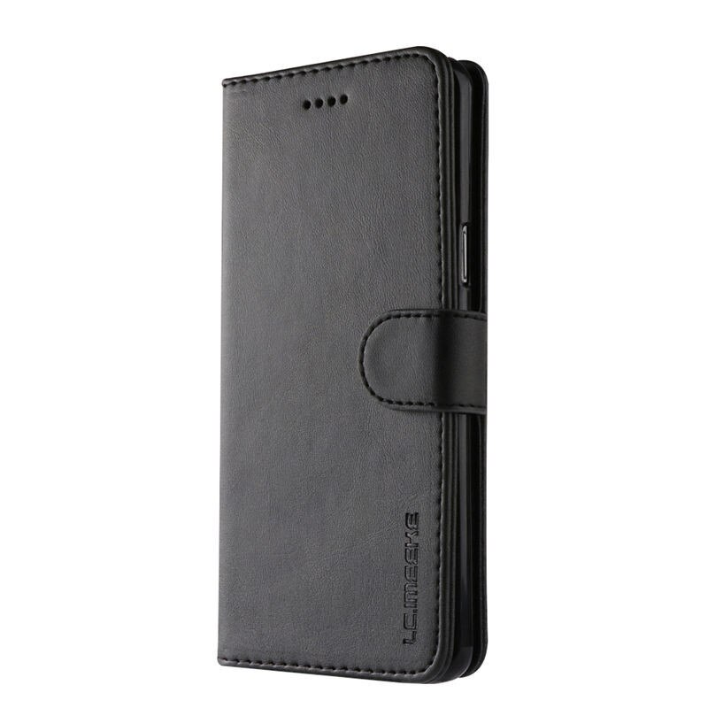 S9 + fallen Für Samsung S9 Plus fallen Leder Jahrgang Telefon fallen Auf Samsung Galaxis S9 Plus fallen kippen Magnetische brieftasche Abdeckung S 9 Plus: Samsung S9 / Schwarz