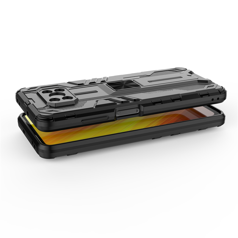 For Poco-X3 Pro Case Magnetic Kickstand Armor Camera Lens Protect Phoen Case For Xiaomi Poco X3 NFC Little X 3 PocoX3 Back Cover