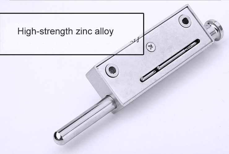 Surface mounted bolt lock with key,For Heavy /Rotating door bolt,strong and sturdy,Ground latch,Door hardware/bolt/latch