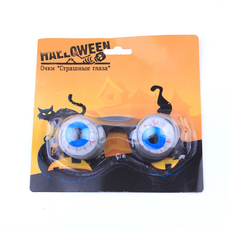 Halloween Party Mask Decoration Pop Out Eye Dropping Eyeball Glasses Horror Terror Scary Party Prank Funny Joke