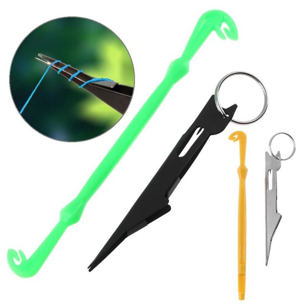 Multifunctional Stainless Steel &amp; Plastic Quick Nail Knot Tying Tool &amp; Loop Tyer Hook Tier for Fly Fishing Tackle