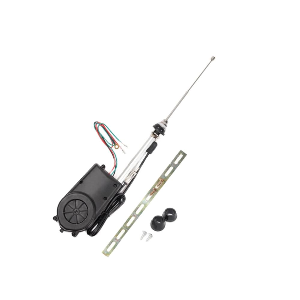Antenne télescopique pour voiture, 5 Sections, Signal électrique, Radio, télécommande, automatique, stéréo, mât, 1 pièce