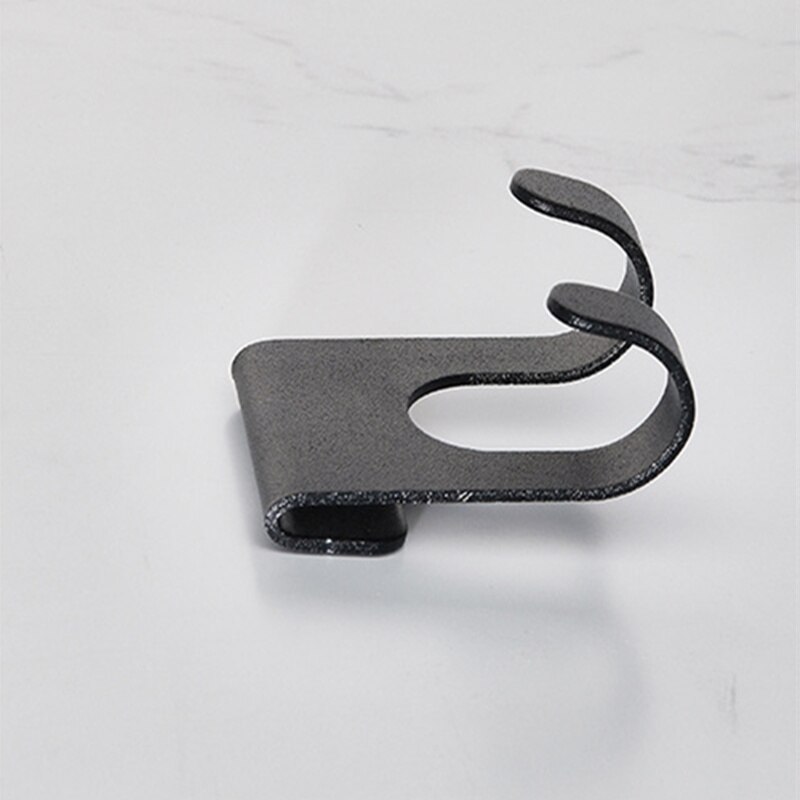 Ruimte Aluminium Douche Glazen Deur Haken H Vorm Opknoping Haak Badkamer Keuken Opbergrek Handdoek Servies Gratis Punch Hanger: C