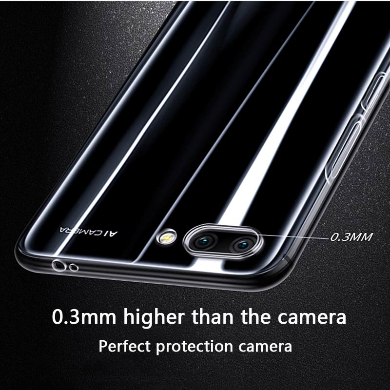 Soft Case Voor Huawei Honor 10 Case Tpu Silicon Transparant Clear Gemonteerd Bumper Cover Case Voor Huawei Honor V10 honor 9 Case