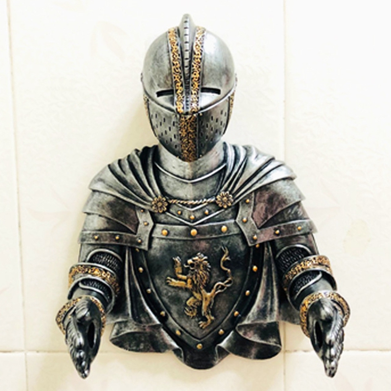 Toilet Paper Holders Roll Medieval Statue Knight to Remember Gothic Bathroom Decor Paper Towel Holder
