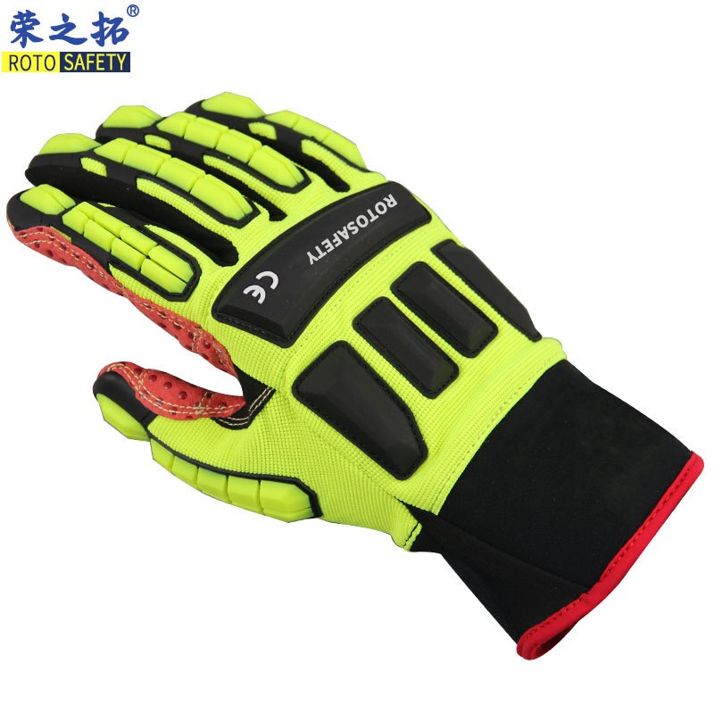 Rongzhituo – gants de protection anti-écrasement, huile, résistant à l'usure, anti-coupure, anti-collision TPR, sauvetage mécanique g, direct usine