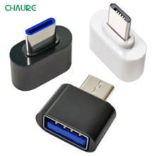 Adaptador USB tipo C OTG macho a USB 2,0 hembra, convertidor Micro USB macho a USB hembra para Macbook, Samsung, Huawei, OTG