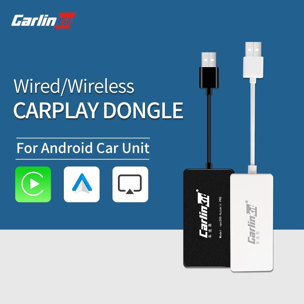 Carlinkit Wried Carplay Smart Link Dongle Voor Android Auto Carplay Voor Android Systeem Scherm Carplay Voor Apple Mirrorlink IOS14