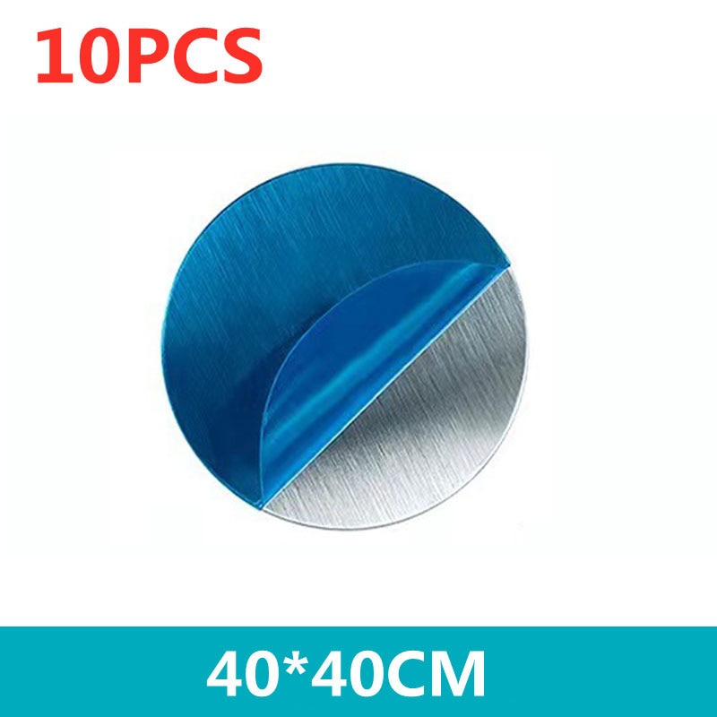 Dunne Metalen Plaat Schijf Voor Magnetische Auto Telefoon Houder Ijzeren Plaat Sticker Schijf Voor Magneet Tablet Bureau Telefoon Auto Mount Rond: Oranje