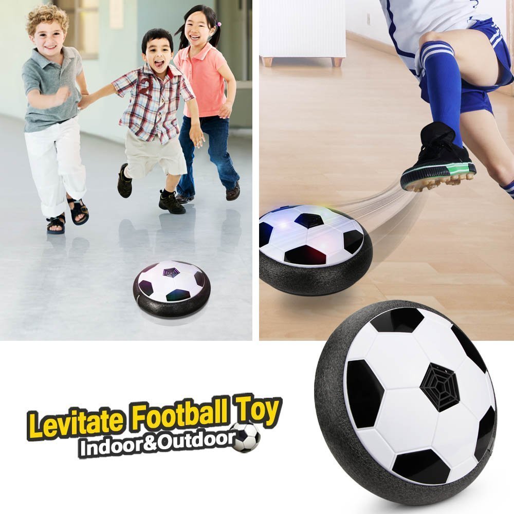 1pc børnelegetøj svæver fodboldbold med 2 mål børn indendørs udendørs sportsspillegetøj med detailpakke #tc