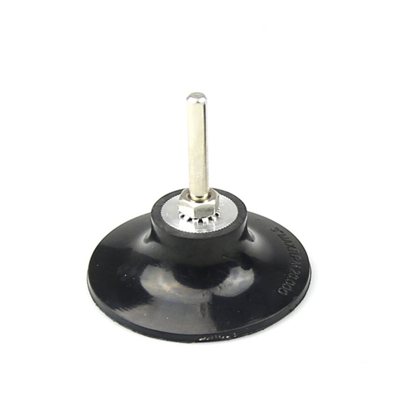 Support de disque de ponçage avec trou de vis M6, 1 &quot;2&quot; et 3 &quot;, avec tige de 1/4&quot; 6mm: 3inch