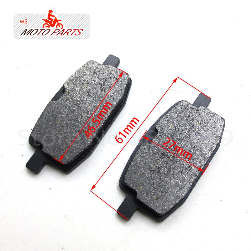 Motorcycle BRAKE PADS 49cc - 250cc ATV Quad Go Kart most chinese Dirt Pit Bike scooter Hydraulic brake PADS: Orange