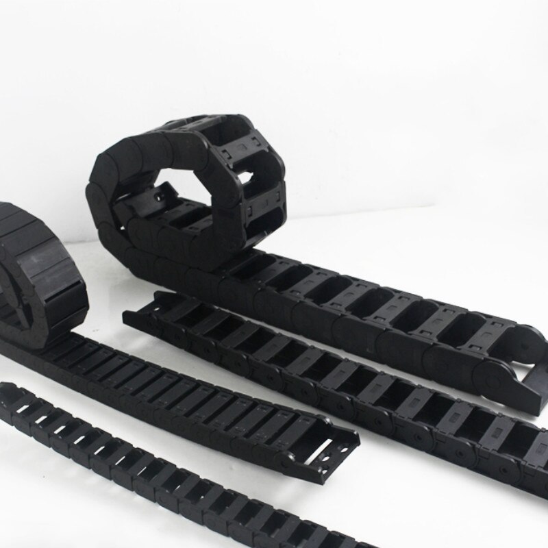 10 series nylon bridge type drag chain tank chain plastic cable trough engraving machine industrial transmission chain