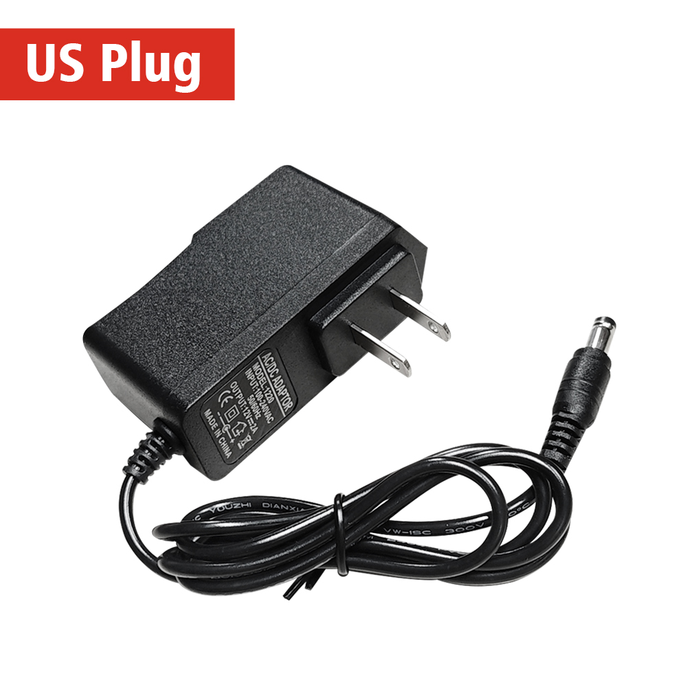 Kvalifisert  ac 110-240v til  dc 12v 2a cctv strømforsyningsadapter, eu / us / uk / au plug abs plast