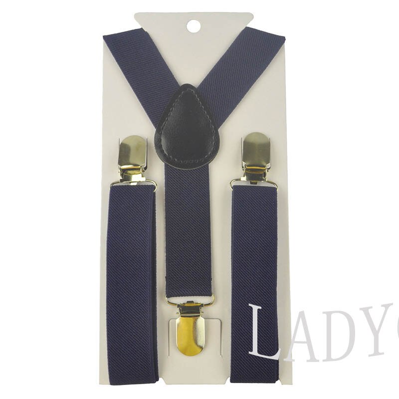 Soild Color Children Belt Baby Boys Girls Suspenders Clip-on Y-Back Braces Elastic Kids Adjustable suspenders suspenders: a13