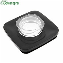 Bowarepro Vierkante Pot Deksel &amp; Center Filler Cap Voor Vierkante Top Glas Of Plastic Oster Blender Te Installeren