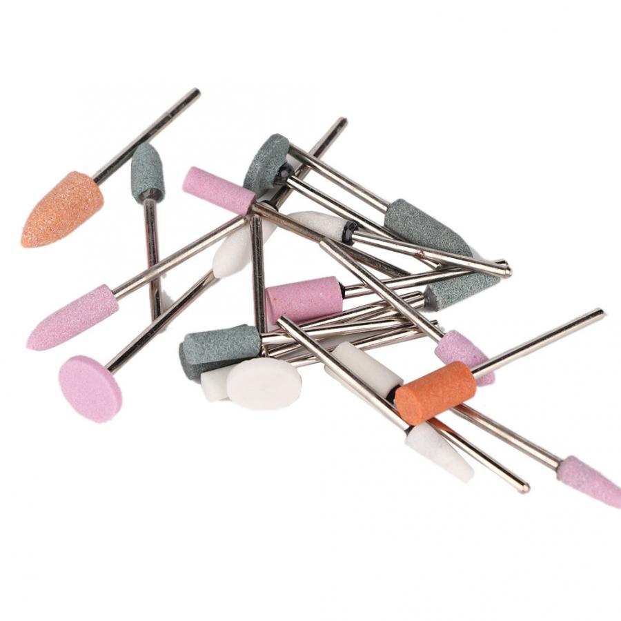 Jeu de mèches pour ponceuse à ongles électrique professionnelle, outil de manucure et pédicure, polissage, meulage, accessoire, Machine, 100 pièces