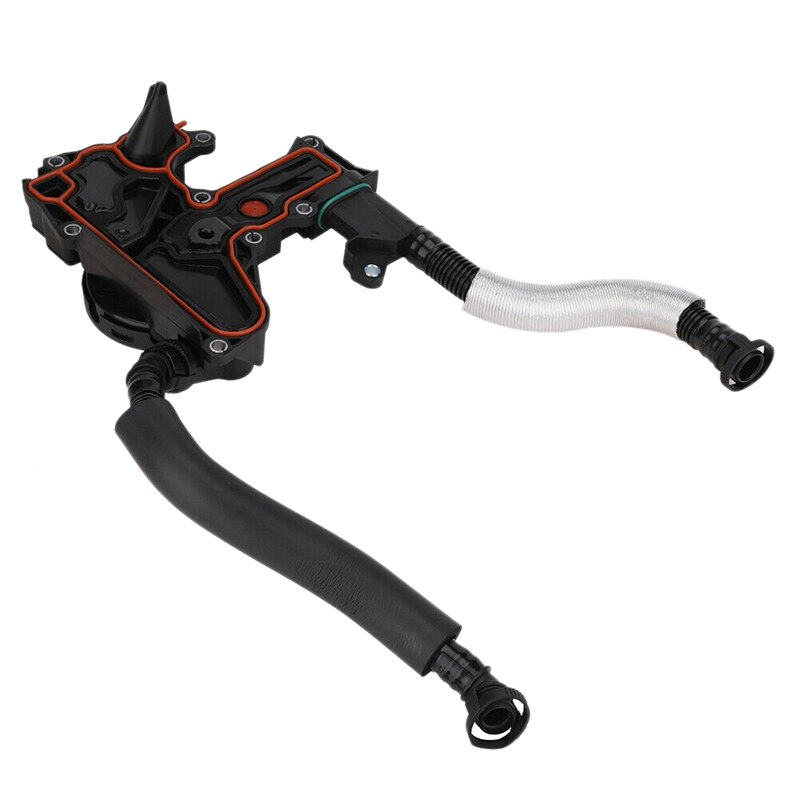 Olie-waterafscheider met 2 slangen pcv-klep carter voor  a3 a4 a5 q3 q5 06 h 103495 06 h 103495a