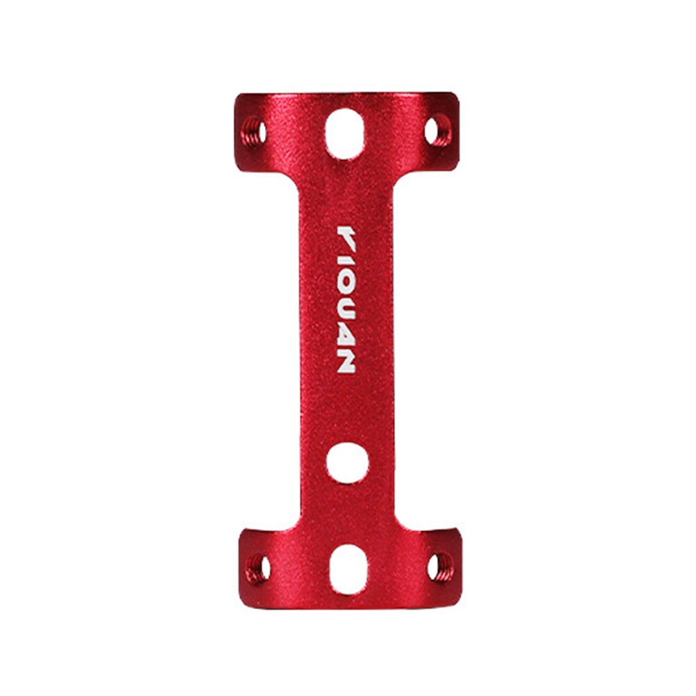 Mtb Dubbele Hoofd Fiets Bidonhouder Extension Rack Aluminium Mountainbike Frame Water Cup Kettle Holder Extender Frame: Rood