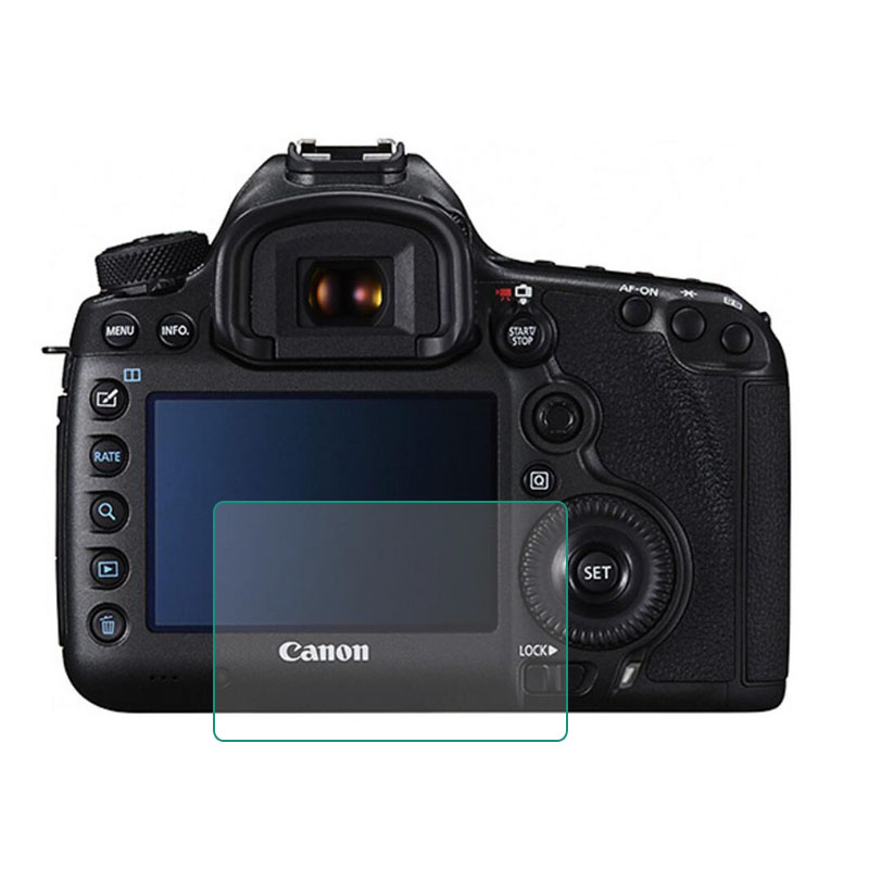 Herdet glassbeskytter til kanon eos 5d merke iii iv merke 3 merke 4 5 diii 5 d 3 5 d 4 5ds 5 dsr 1dx ii kameraskjerm beskyttende film
