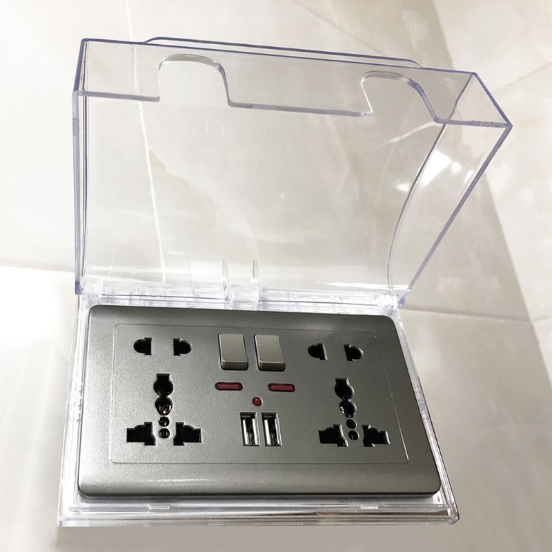 Switch Socket Protective Box Waterproof Wall Socket Dust Cover 150x92x43mm