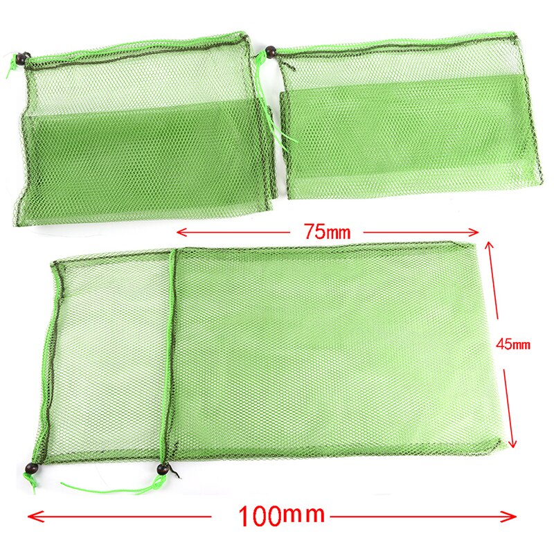 Simple Fish Bag Tackle Fishing Net Trap Nylon Mesh Cast Accessories