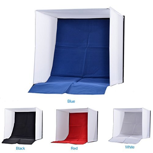 40*40 cm mini Vouwen Lightbox Fotografie Studio Softbox LED Licht Photo Studio softbox Opnametent Softbox Cube doos
