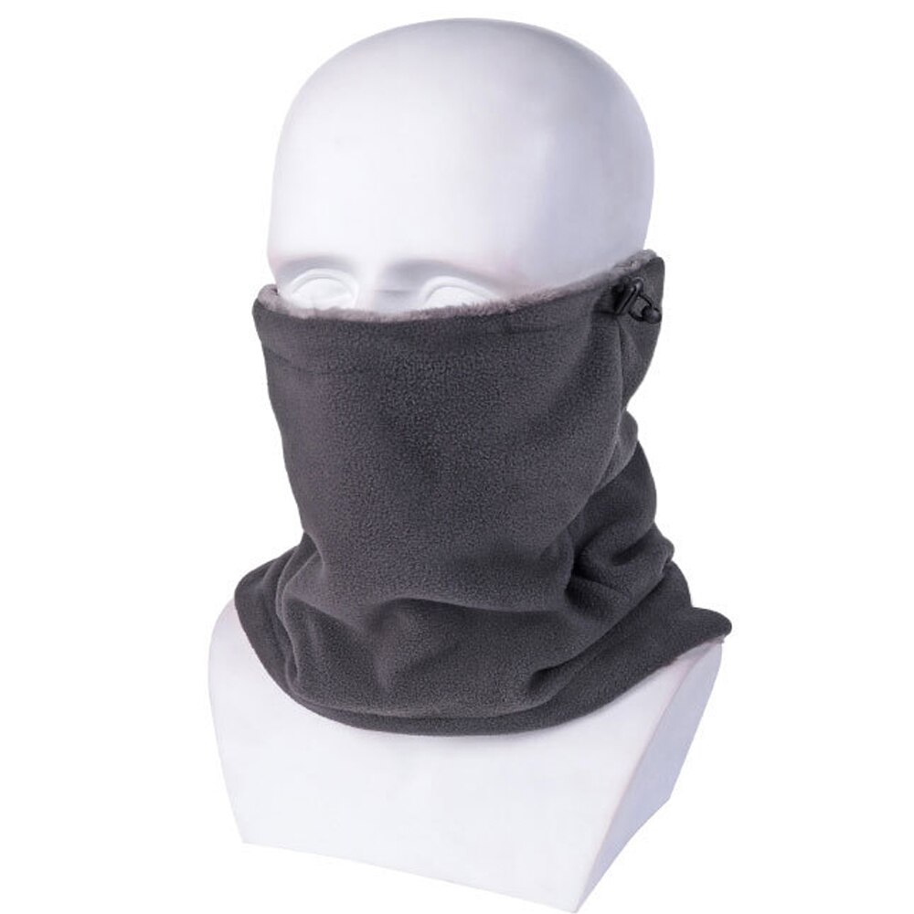 Winter Neck Warmer Thermal Fleece Motorcycle Thick Tube Gaiter Face Scarf Windproof Men Women Bandana Cycling Outdoor Headband