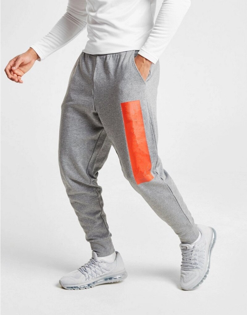 Men's C2K Joggers Male sportpants Trousers Casual Pants Sweatpants Cotton Fitness joggers: L / Gray